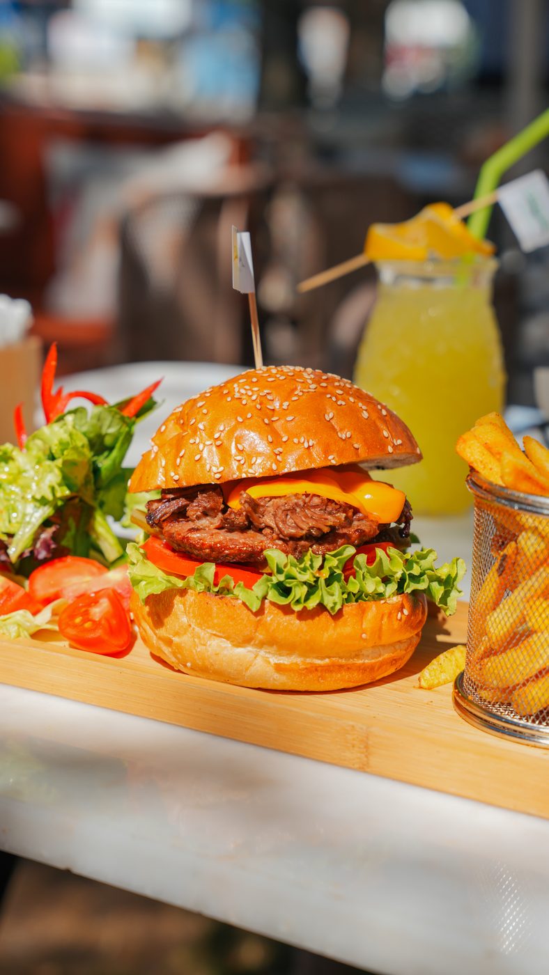 Empire Garden gurme burger